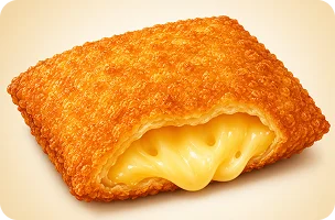Een goudbruin Nederlandse kaassoufflé met een krokante korst en warme gesmolten kaasvulling.
